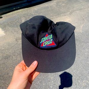 Santa Cruz Skateboard Hat with Triangle logo